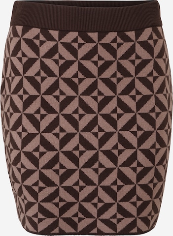 Motel Skirt 'Riani' in Brown: front
