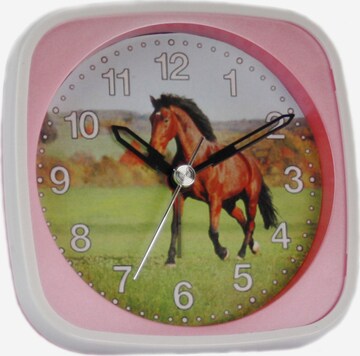 EUROTIME Uhr in Pink: predná strana