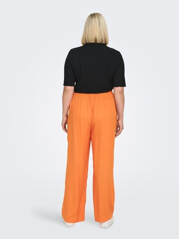 Wide Leg Pantalon ONLY Carmakoma en orange