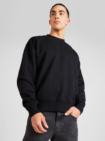 TOPMAN - Sweatshirt em preto: frente