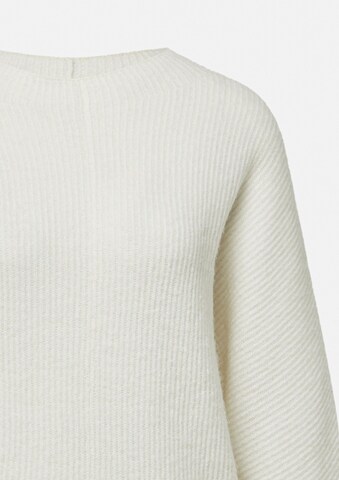 COMMA Pullover in Weiß