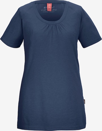 KILLTEC Sportshirt 'KOS 249' in Blau: Vorderseite