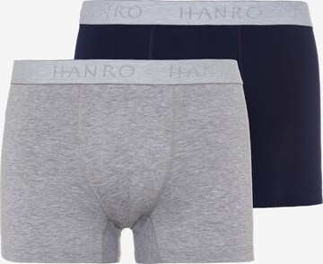 Boxers ' Cotton Essentials ' Hanro en bleu : devant