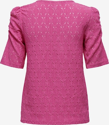 ONLY Bluse 'ROSA' i pink
