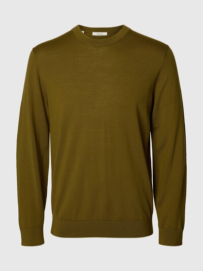SELECTED Sweater in M in Olive, Item view