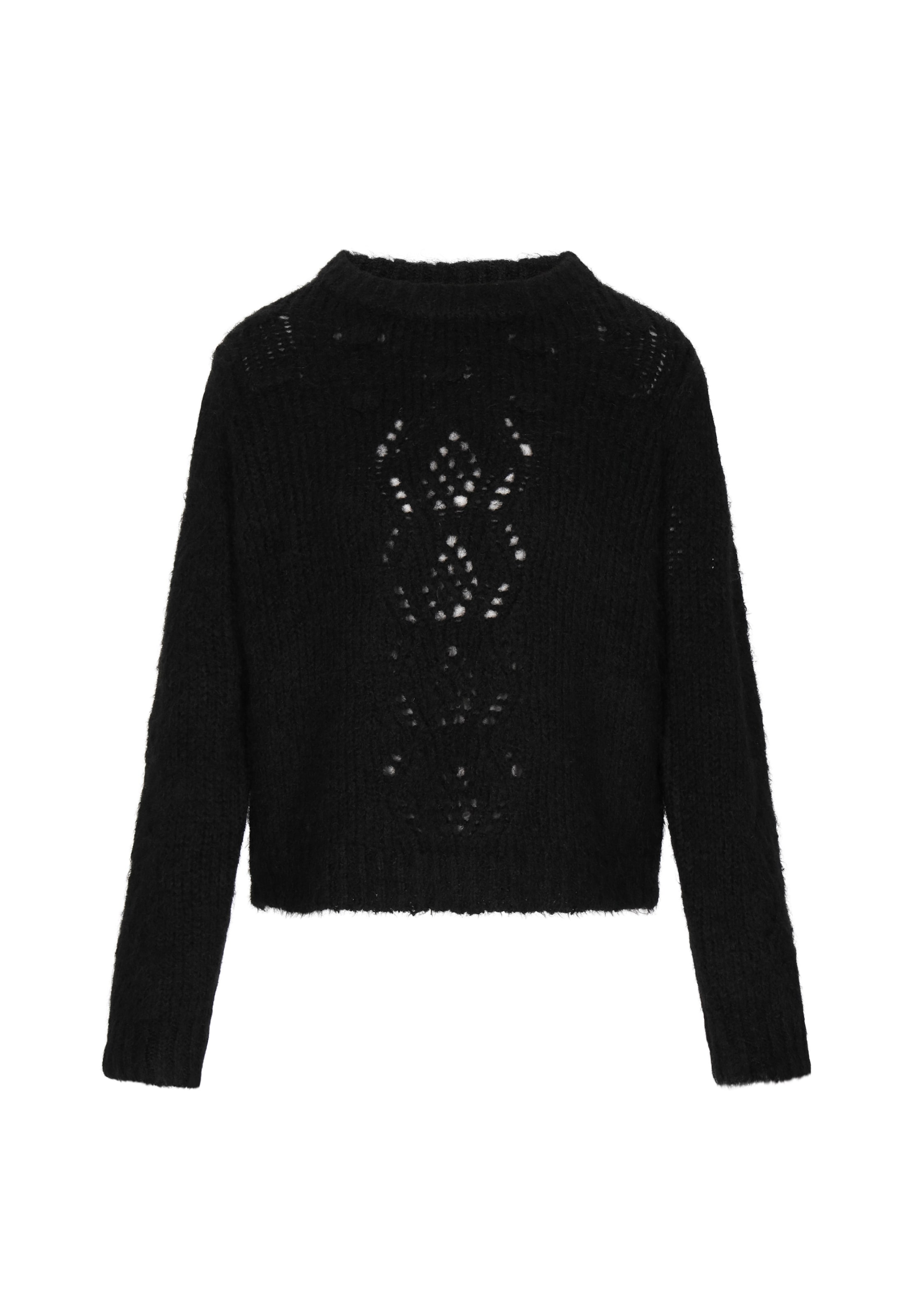 DreiMaster Vintage Sweater in Black: front