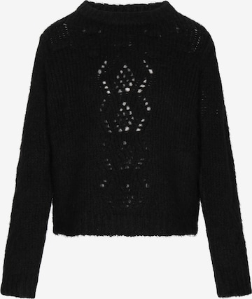 DreiMaster Vintage Pullover in Schwarz: Vorderseite