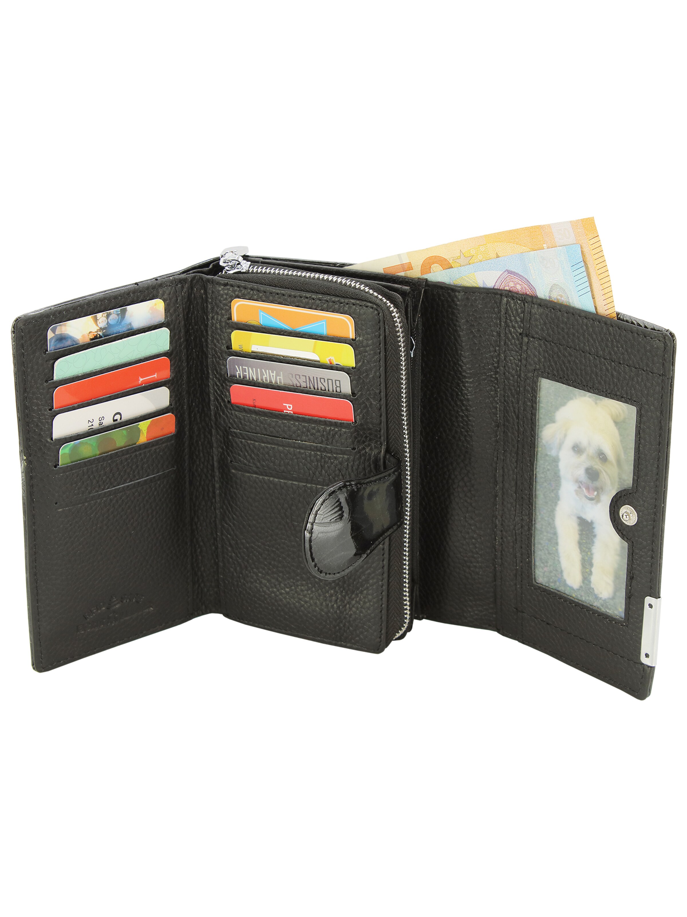 Jennifer Jones Wallet in Black
