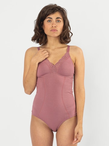 Body 'Eleonora' Erlich Textil en rose : devant