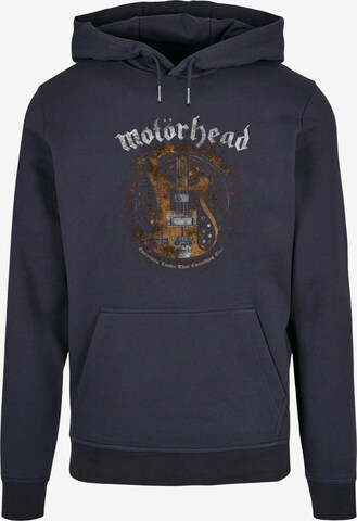 Sweat-shirt 'Motorhead - Lemmy Bass' Merchcode en bleu : devant