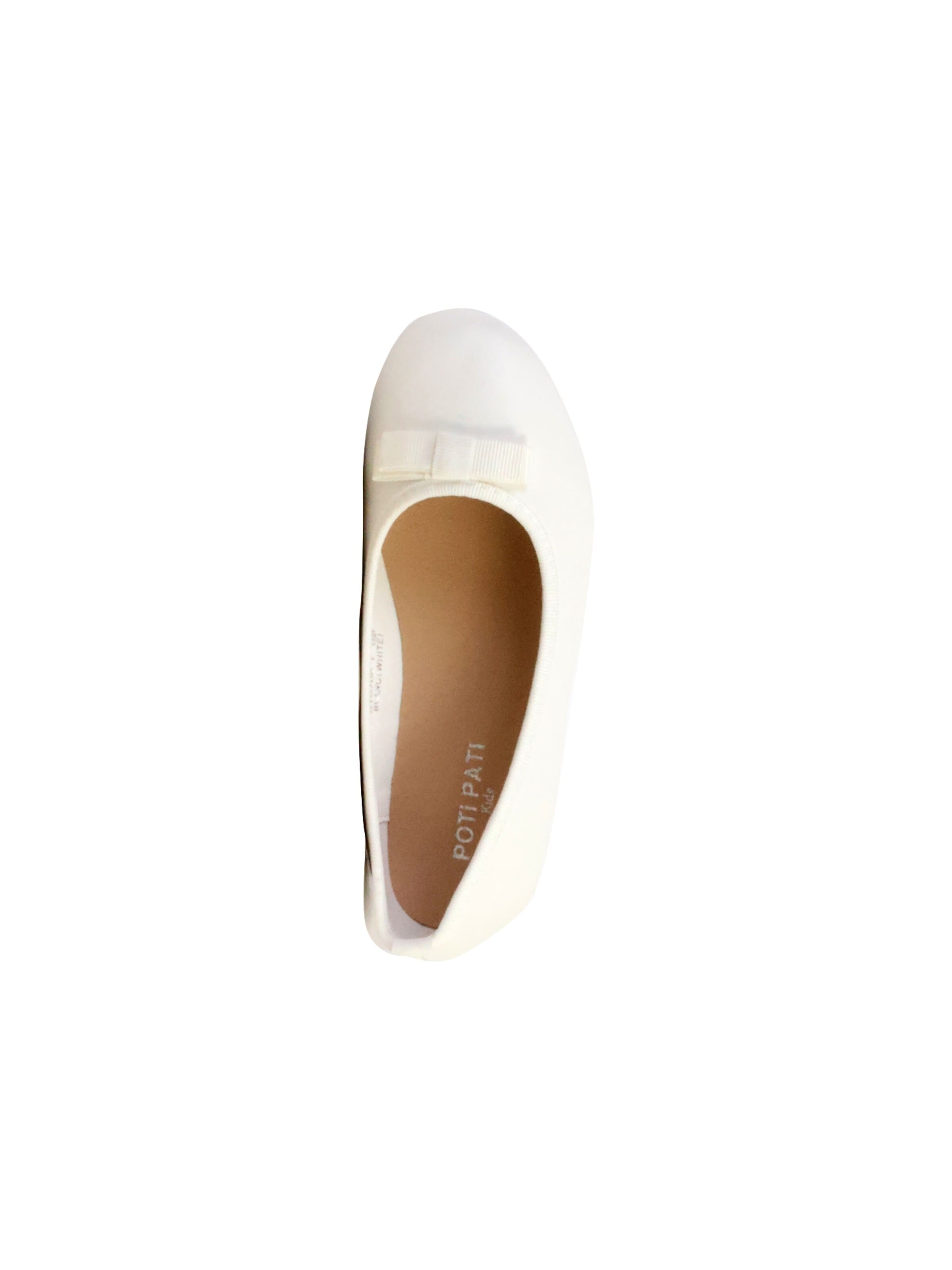 Ballerines POTI PATI en blanc