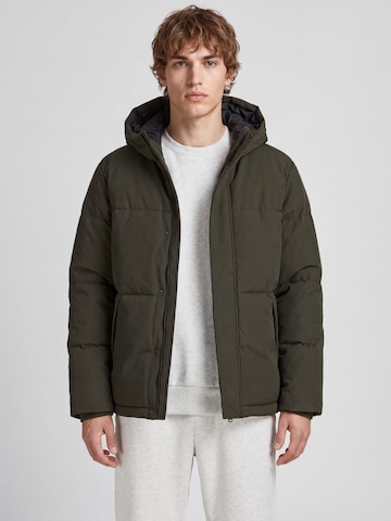 Jack & Jones JuniorZimska jakna 'JJESOHO' - zelena boja: prednji dio
