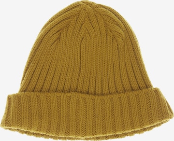 Original Penguin Hat & Cap in One size in Yellow: front