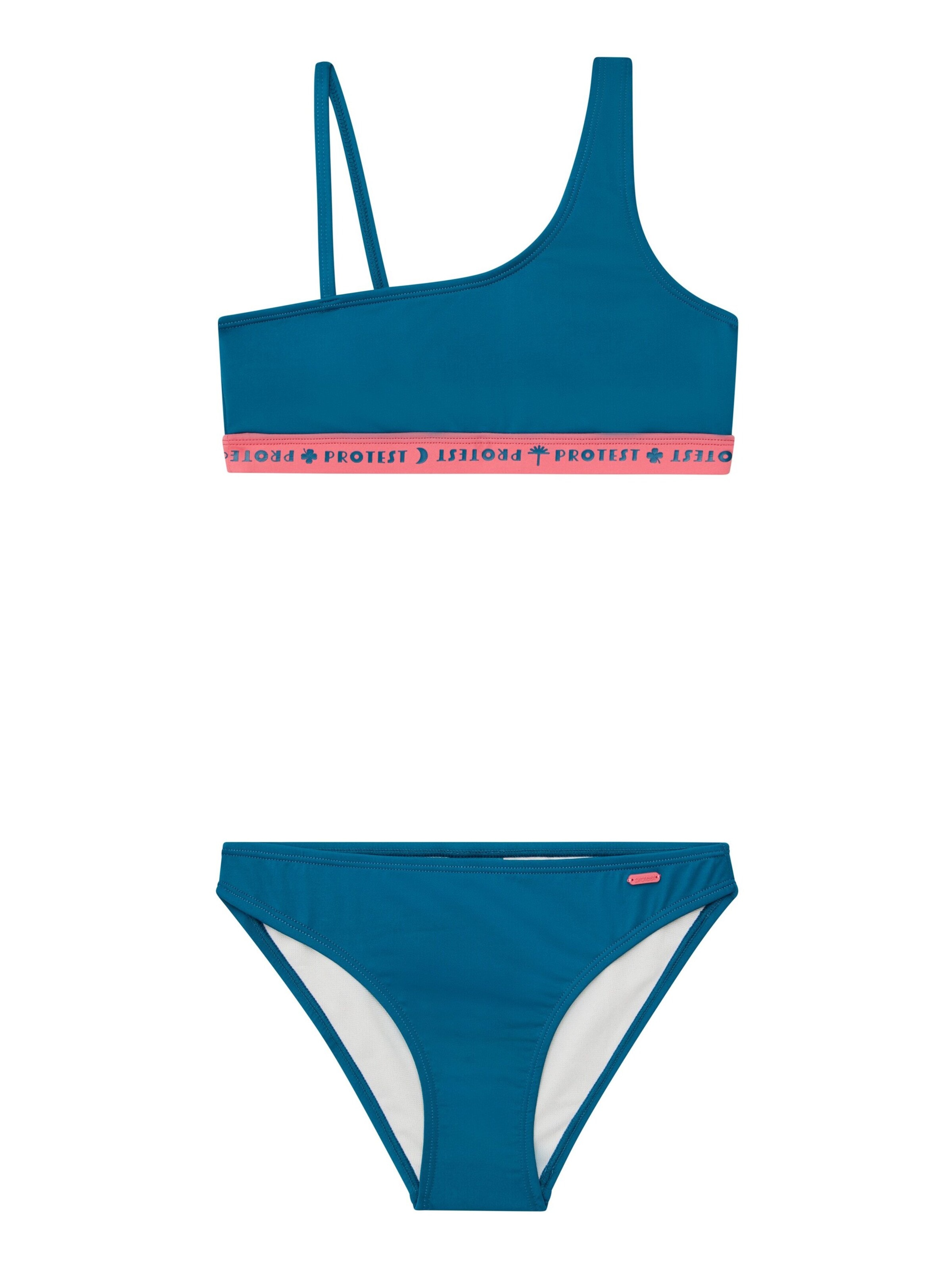 PROTEST Bralette Bikini 'PRTCassis JR' in Blue: front