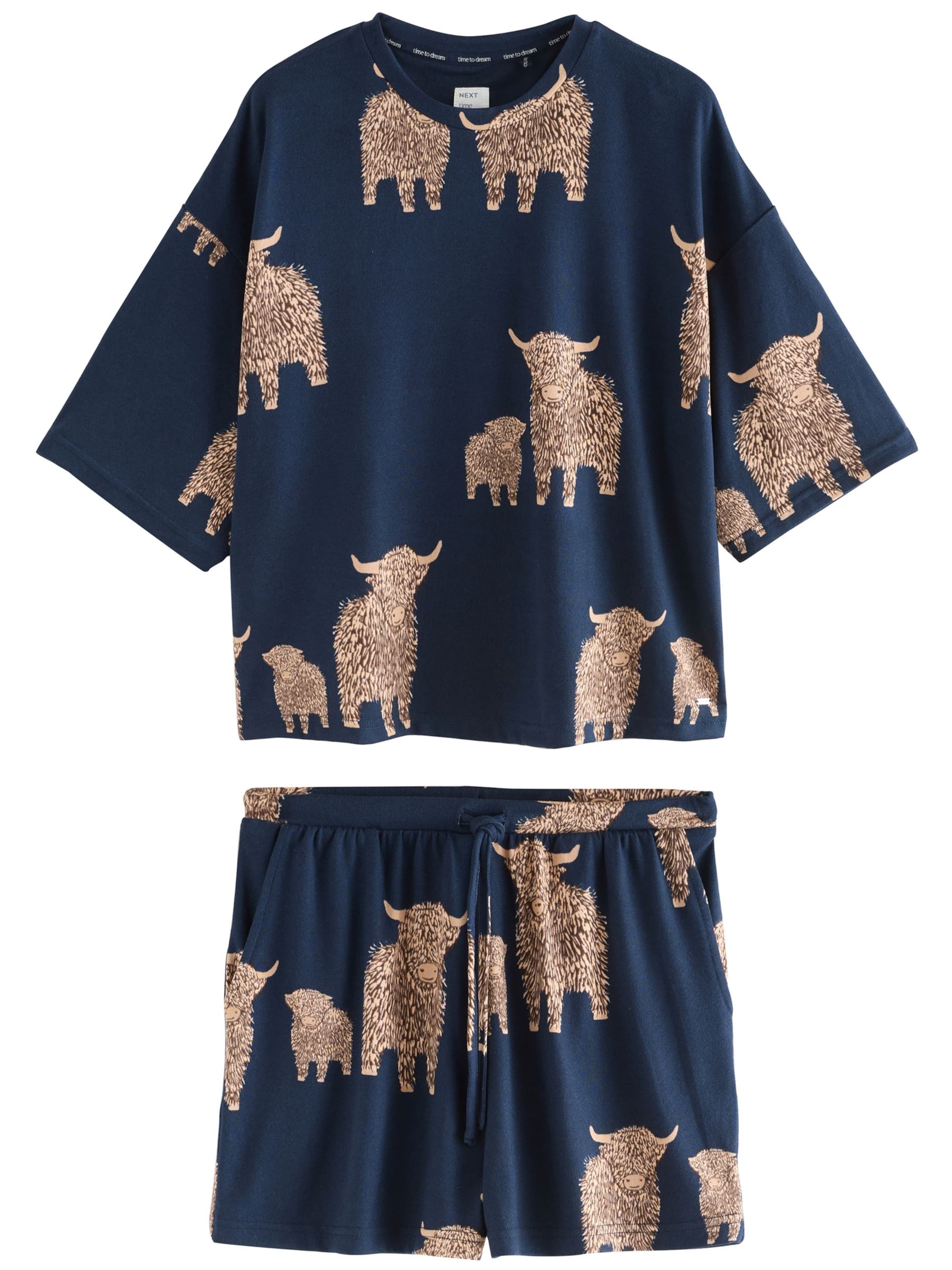 Next Shorty i blå: forside