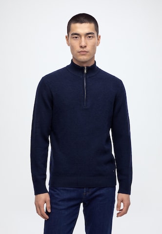 Petrol Industries Sweater in Blue: front