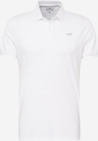 HOLLISTER Poloshirt in Weiß: predná strana