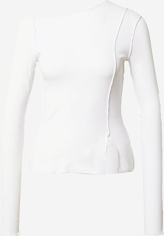 WEEKDAY Shirt in White: front