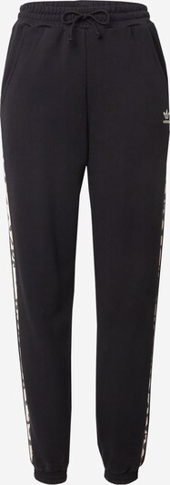 ADIDAS ORIGINALS Pantalon en beige / noir / blanc, Vue avec produit