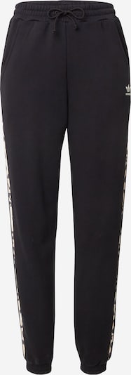 ADIDAS ORIGINALS Pantalon en beige / noir / blanc, Vue avec produit