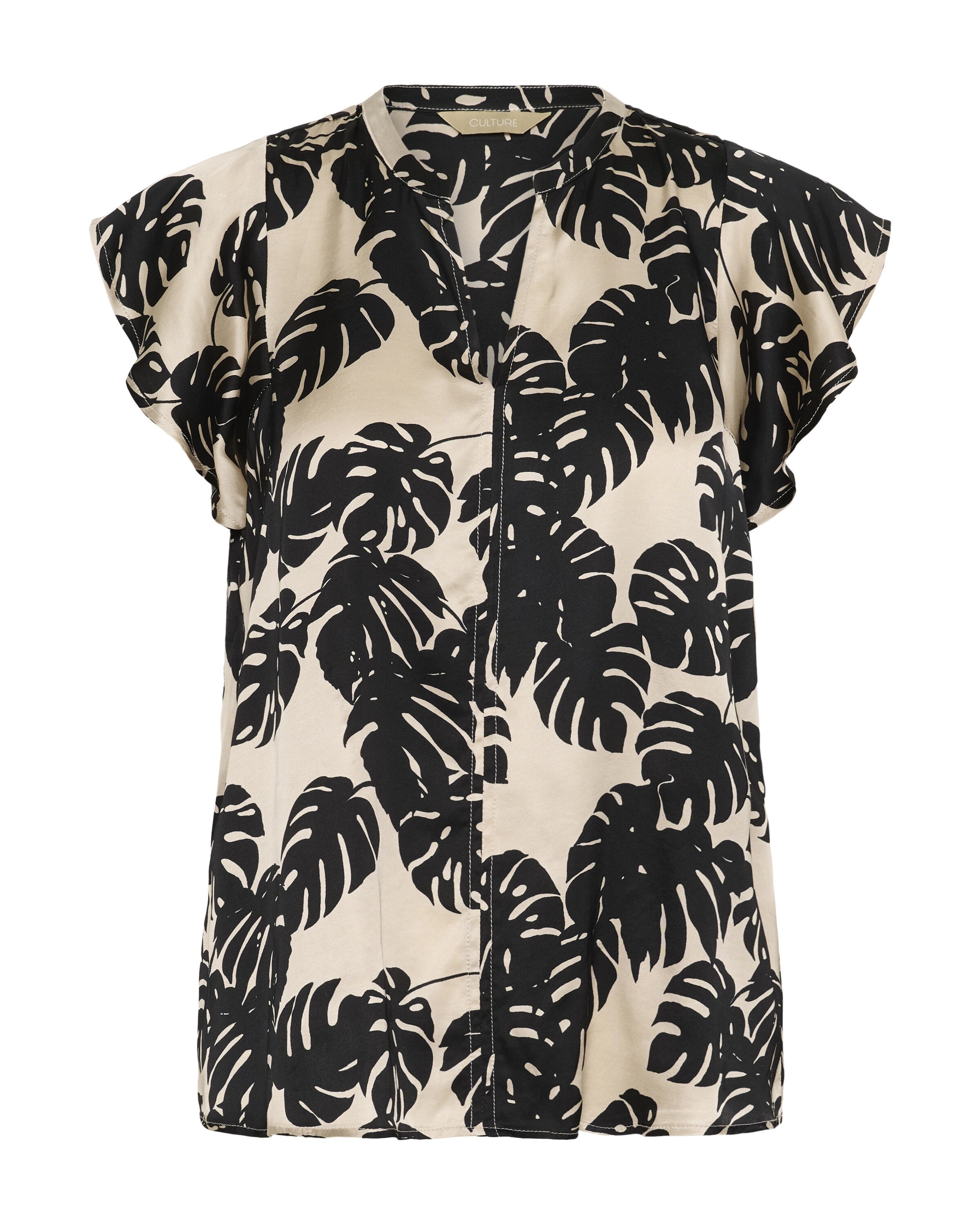 CULTURE Bluse 'Miso Berna' in Beige: Vorderseite