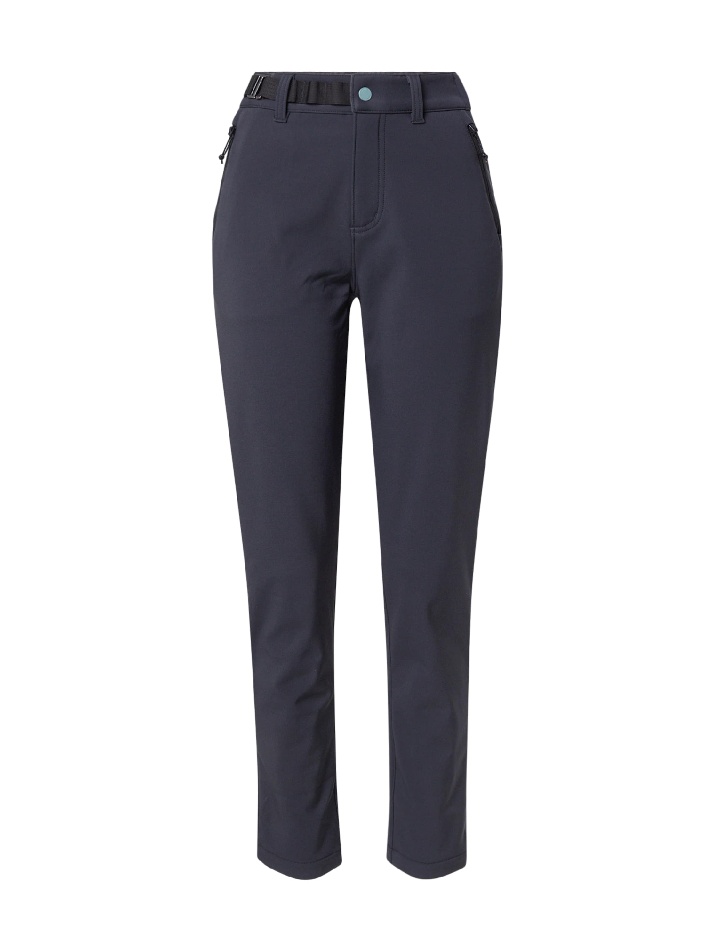 COLUMBIA Normální Outdoorové kalhoty 'Leader Crest II' – černá: přední strana