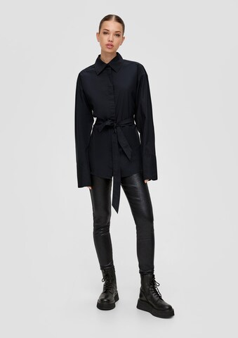 QS Bluse in Schwarz