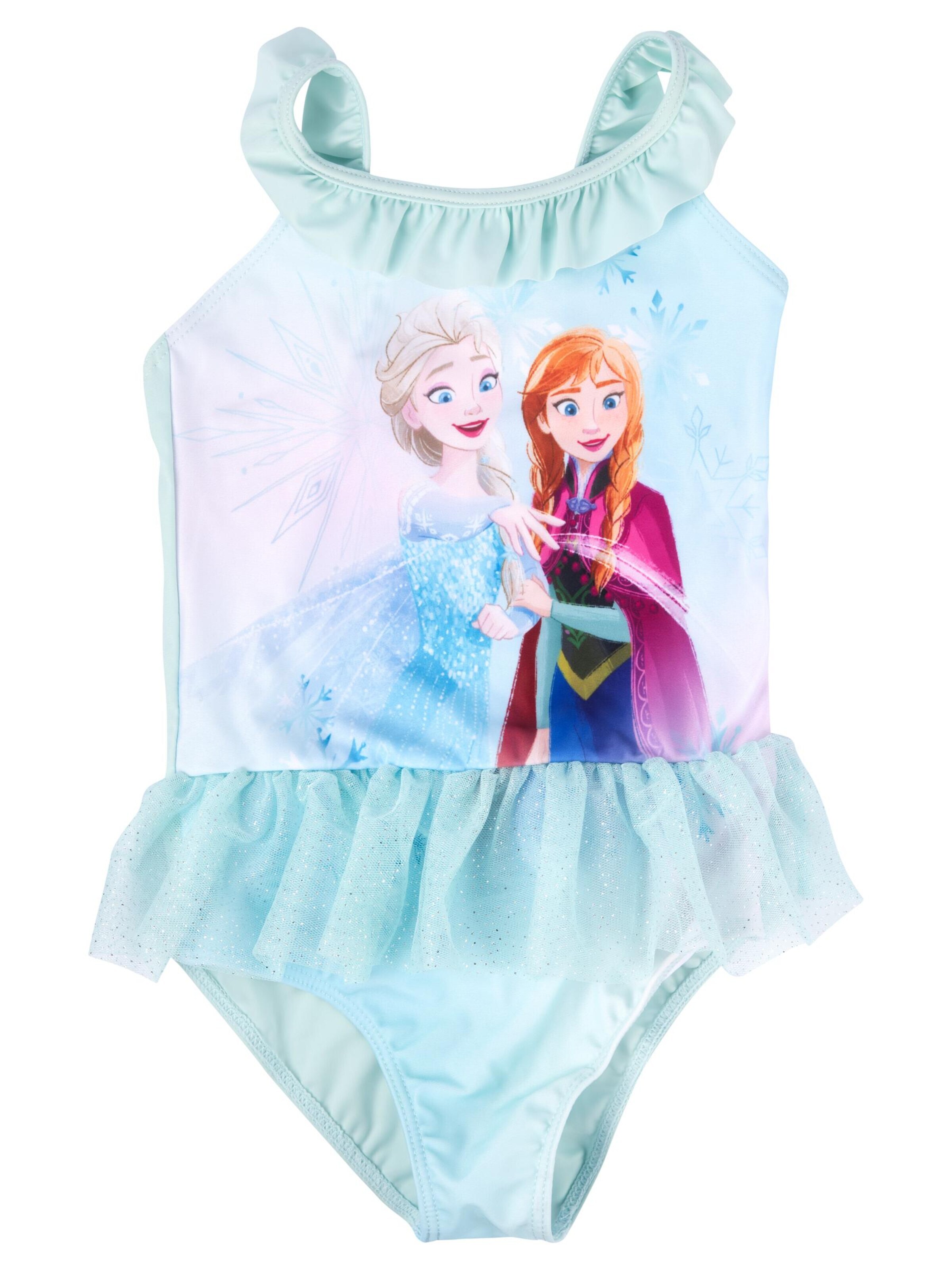 Disney Frozen Swimsuit 'Elsa & Anna Frozen' in Blue: front