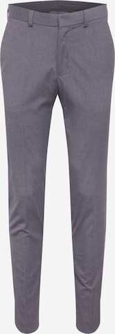 Regular Pantalon à plis BURTON MENSWEAR LONDON en gris : devant