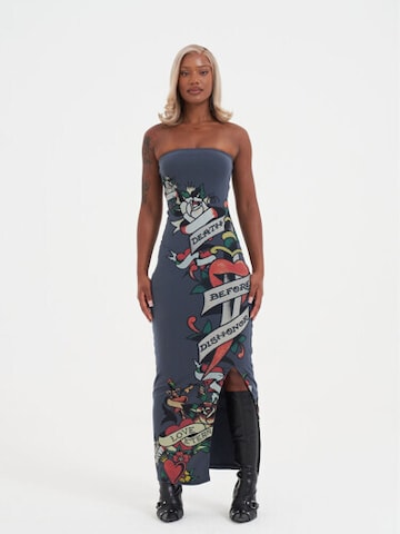 Ed Hardy Jurk in Grijs