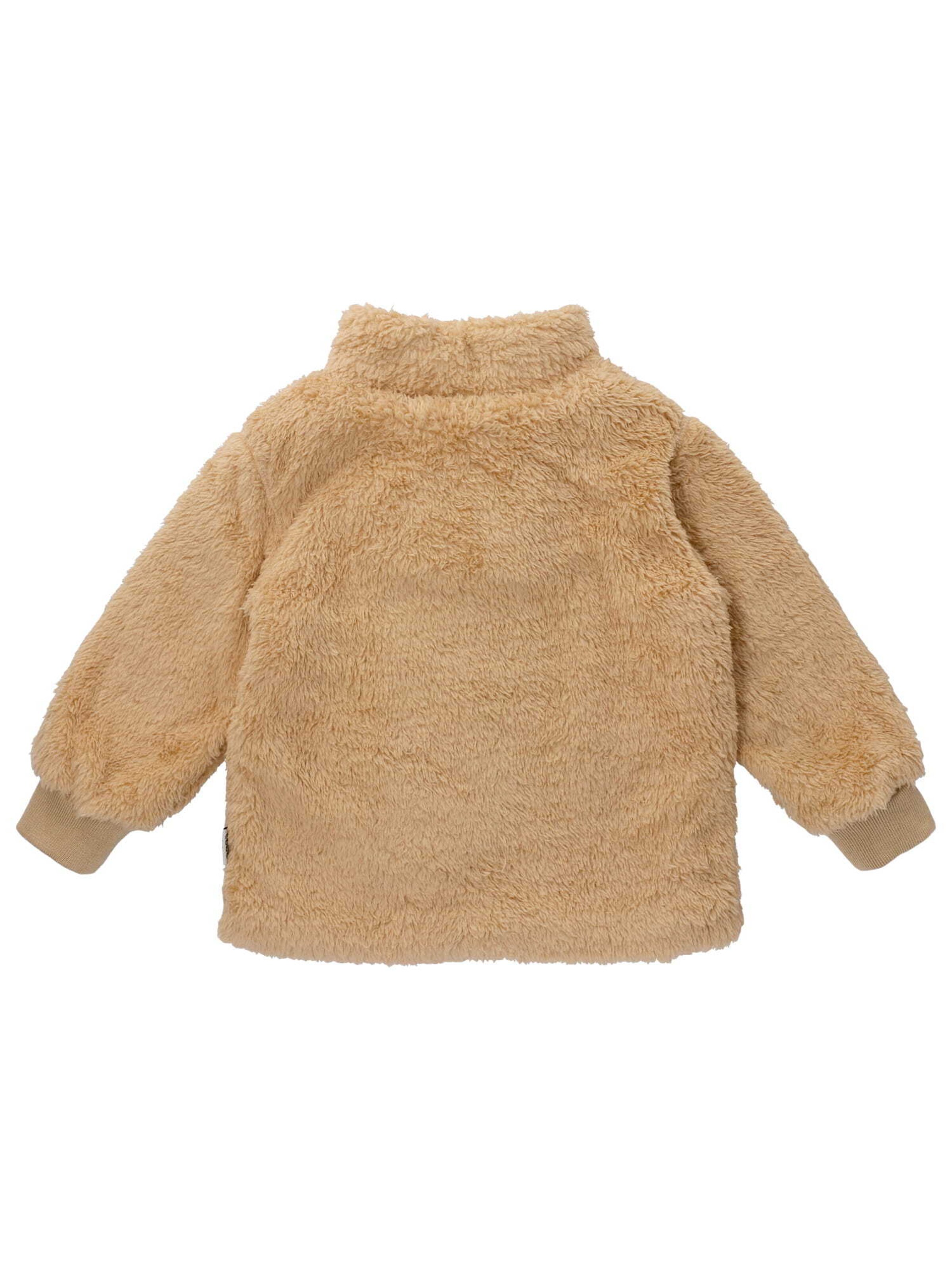 Ebbe Zip-Up Hoodie in Beige