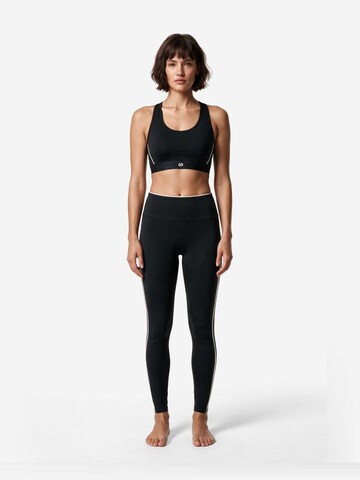 SNOCKS Bustier Sport-BH in Schwarz