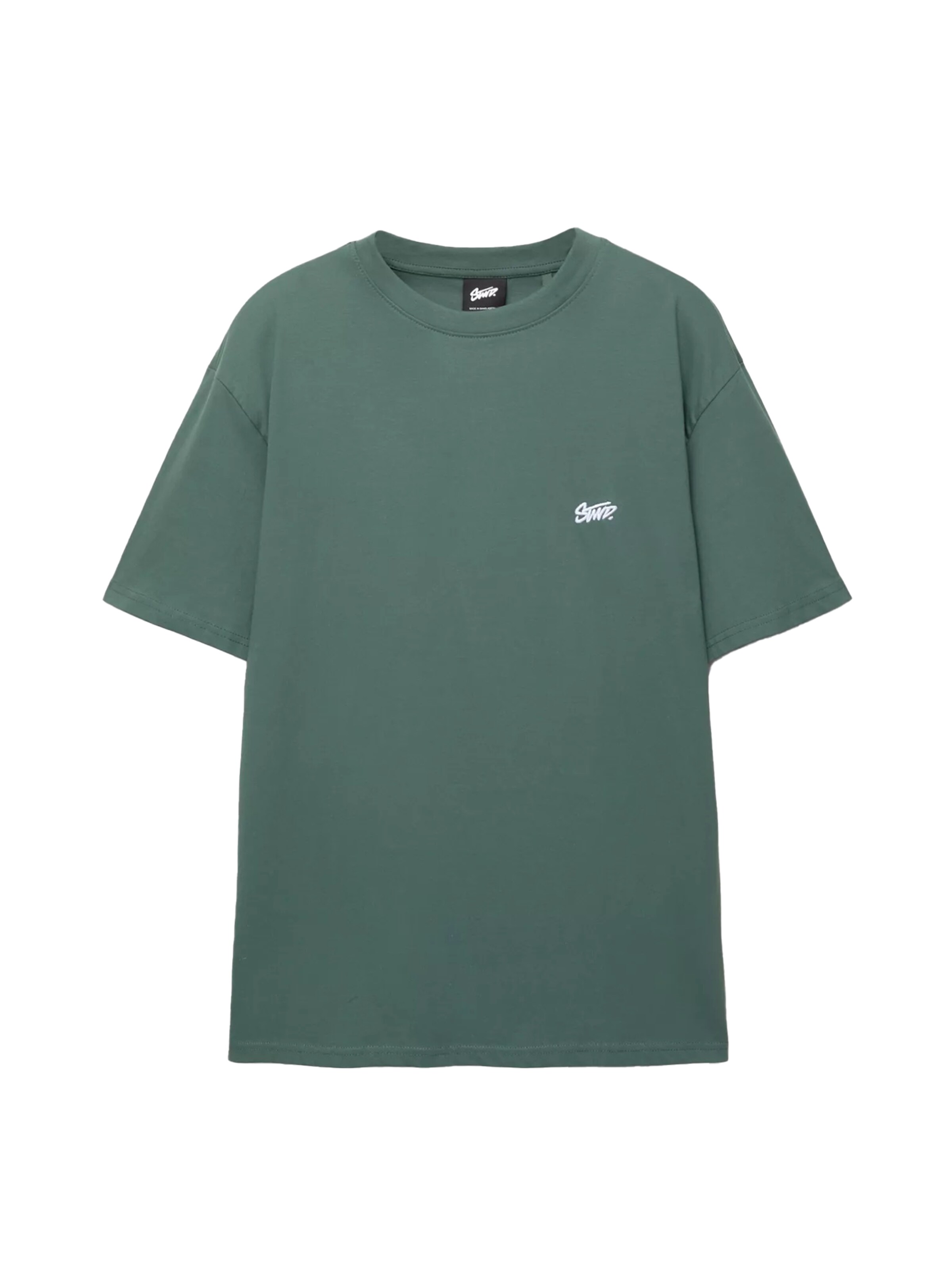 Pull&Bear Tričko 'STWD' - Zelená: predná strana