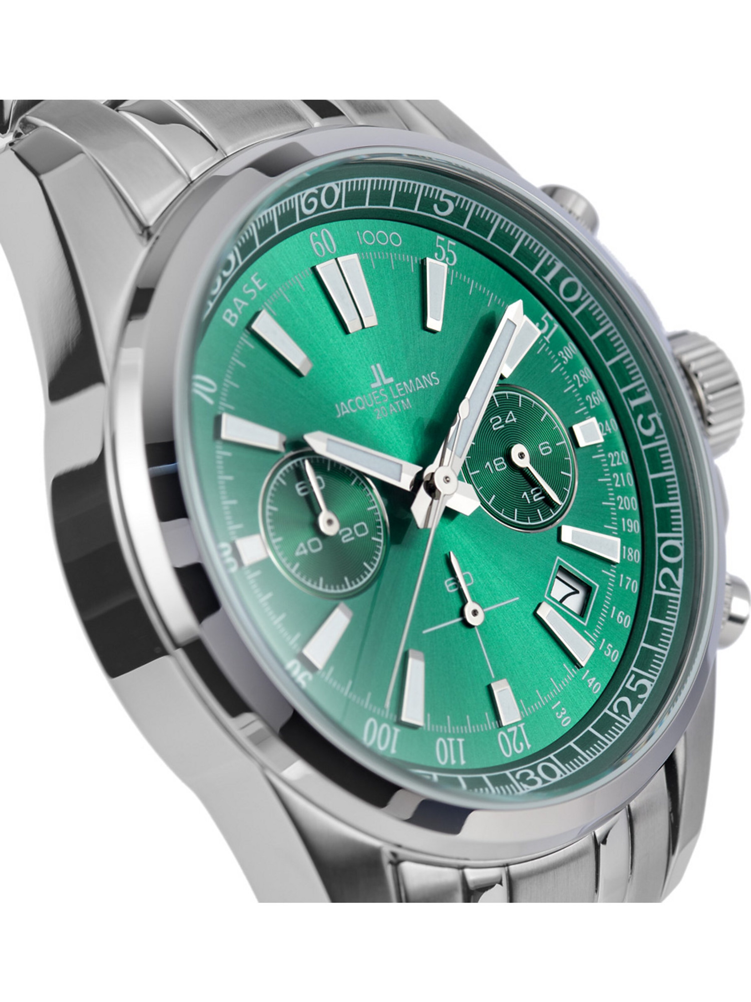 Jacques Lemans Herren uhr in Silber