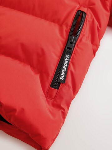 Superdry & Co Zimní bunda – červená
