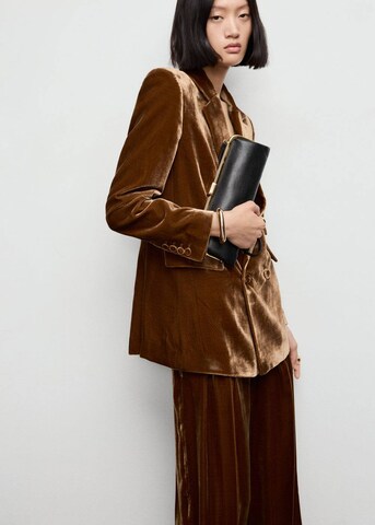 MANGO Regular Hose in Braun