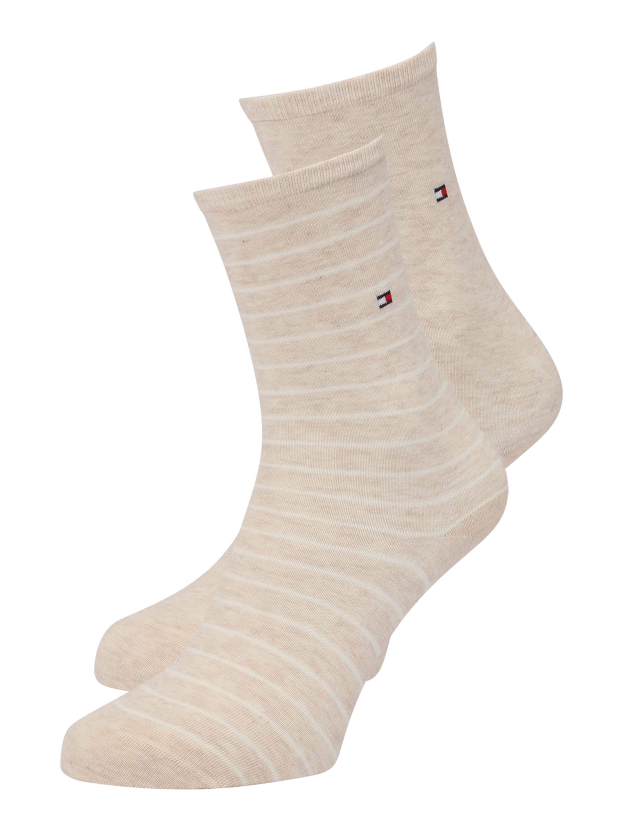 Tommy Hilfiger Underwear Ponožky – béžová: přední strana