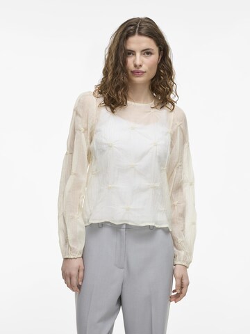 VILA Blouse in Wit: voorkant