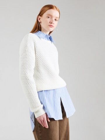 QS Sweater in Beige: front