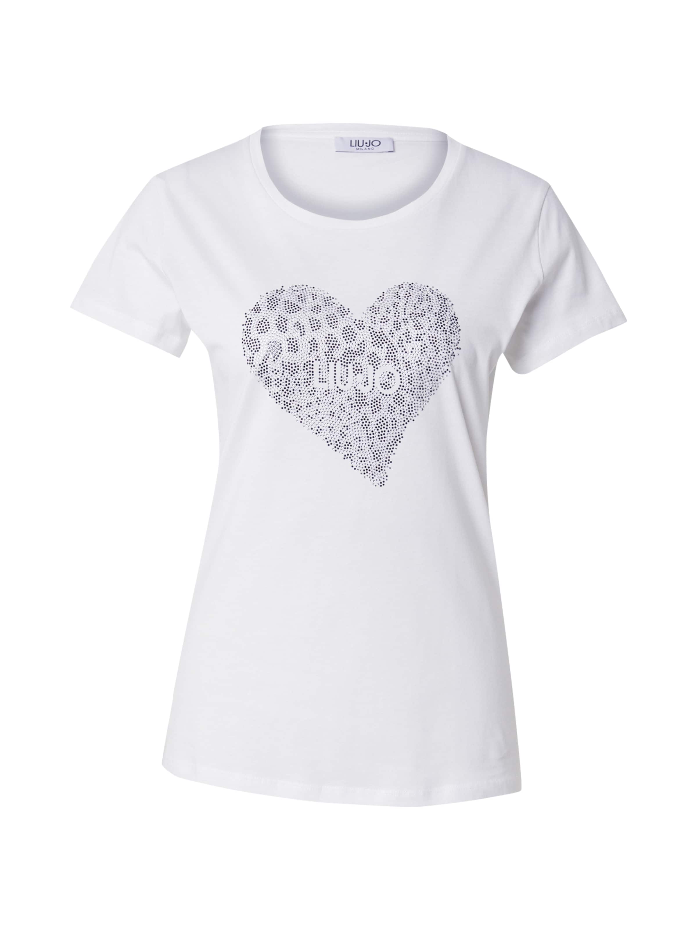 balts Liu Jo T-Krekls: no priekšpuses