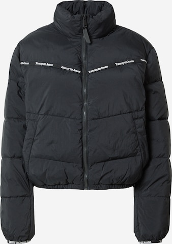 Veste mi-saison Tommy Jeans en noir : devant