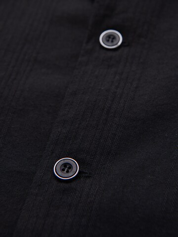 Ombre Regular fit Overhemd in Zwart