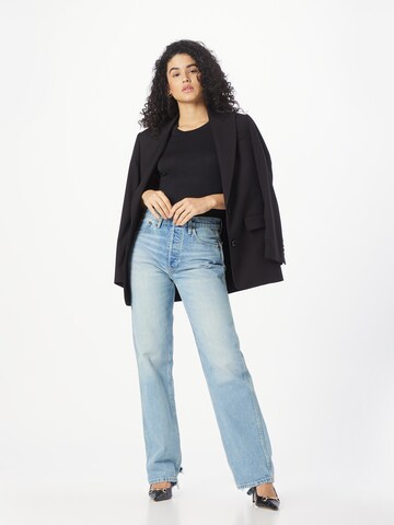 Gestuz Shirt 'Damy' in Schwarz