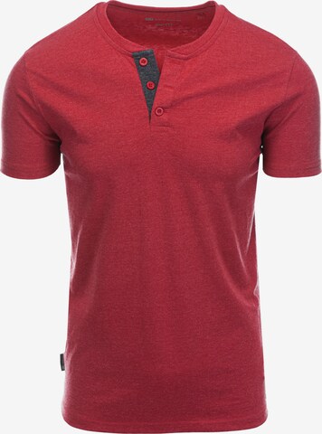 Ombre Shirt 'S1390' in Red: front