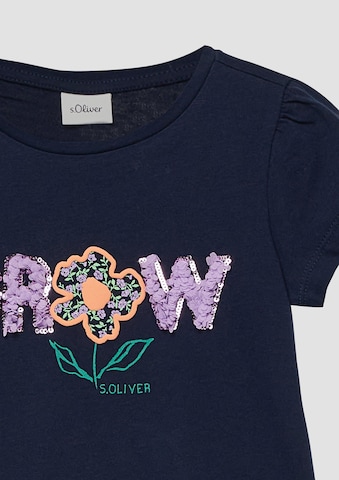T-Shirt s.Oliver en bleu