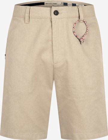 INDICODE JEANS Regular Chino 'Melio' in Beige: voorkant