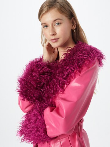 Daisy Street Between-Seasons Coat in Pink