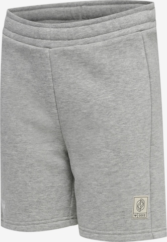 Hummel Regular Pants in Grey: front