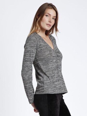 admas - Top 'ADMAS Camiseta Manga Larga Calentita Nudo para Mujer' en gris