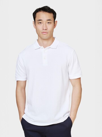 SANVT Shirt 'The Perfect Polo Shirt' in Weiß: Vorderseite